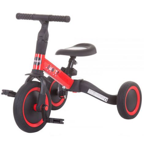 Tricicleta si bicileta Chipolino Smarty 2 in 1 red - imagine 9